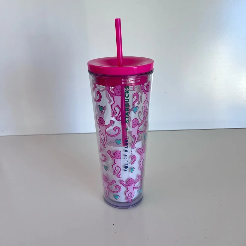 Starbucks x Roller Rabbit Plastic Cold Cup 